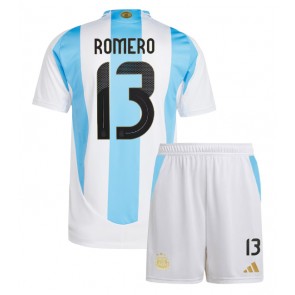 Argentina Cristian Romero #13 Domaci Dres za Dječji Copa America 2024 Kratak Rukavima (+ kratke hlače)